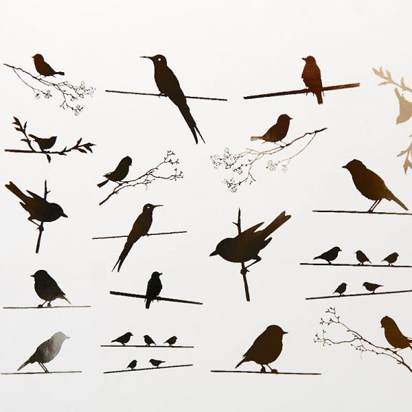 Birds on Wire Decal