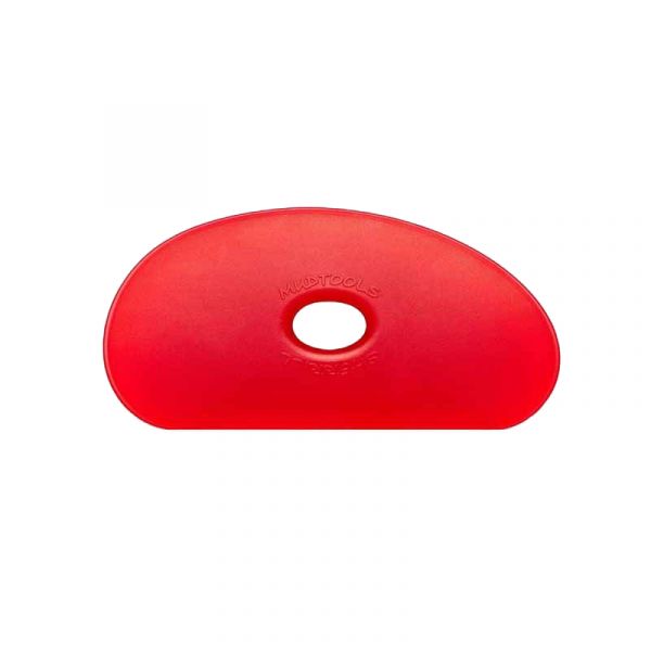 Mudtools Very Soft Red Polymer Rib - Shape 5