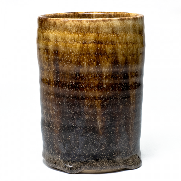 Vitraglaze Stoneware Layers: Honey Pot