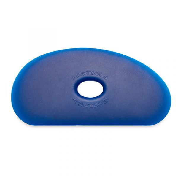 Mudtools Firm Blue Polymer Rib - Shape 5