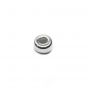 Sterling Silver 925 2 Hole 3mm Roundell Bead (50 Pack)