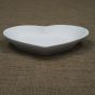Bisque Heart Plate - Small