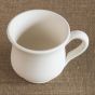 Bisque flared coffee mug