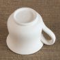 Bisque flared coffee mug