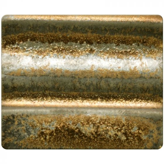 Spectrum Stoneware Glaze: Gold Rain 1114