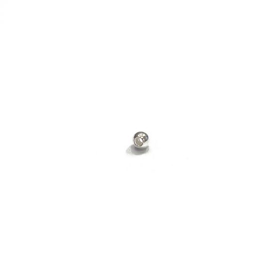 Sterling Silver 925 2mm Through Hole Ball (50 Pack)