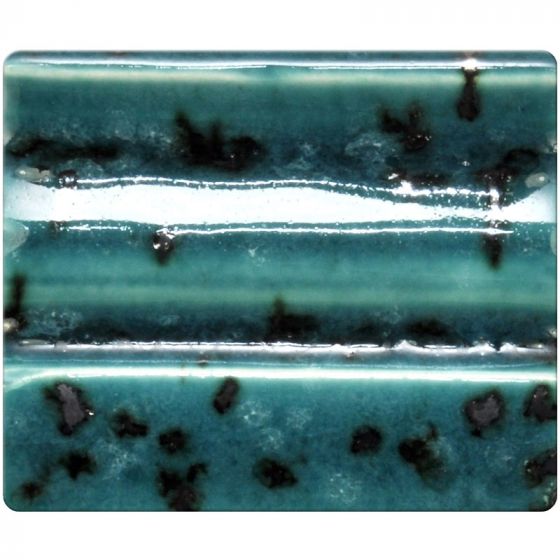 Spectrum Low Stone Glaze: Speckled Turquoise 934