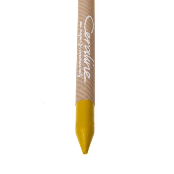 Ceraline Yellow Wax Crayon - Stoneware