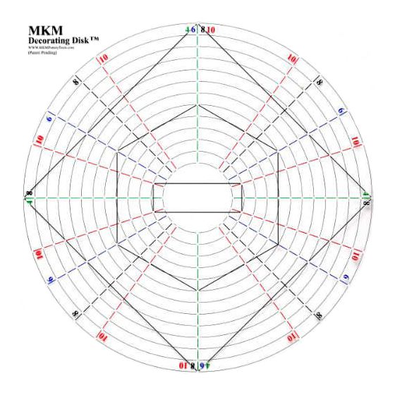 MKM Decorating Disk - 15" (38cm)