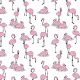 Flamingo Underglaze Transfer Sheet 